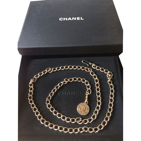 ceinture chanel femme chaine|More.